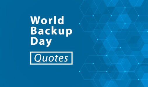 World Backup Day Quotes