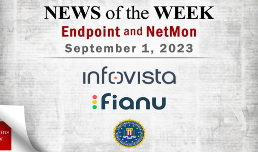Endpoint Security and Network Monitoring News for the Week of September 1