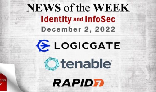 Identity Management and Information Security News for the Week of December 2