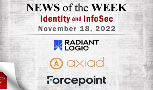 Identity Management and Information Security News for the Week of November 18