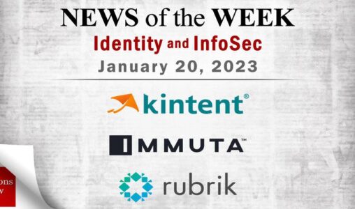 Identity Management and Information Security News for the Week of January 6