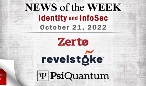 Identity Management and Information Security News for the Week of October 21
