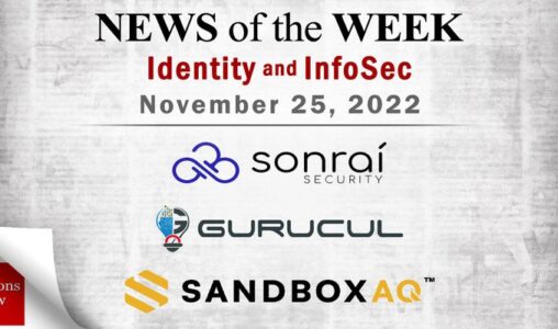 Identity Management and Information Security News for the Week of November 25