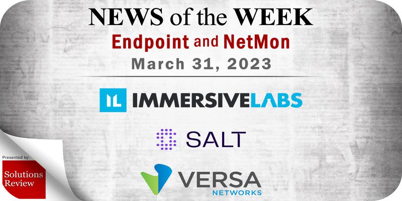 Endpoint Security and Network Monitoring News for the Week of March 31