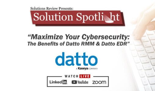What to Expect at Solutions Review's Solution Spotlight with Datto UK on May 24
