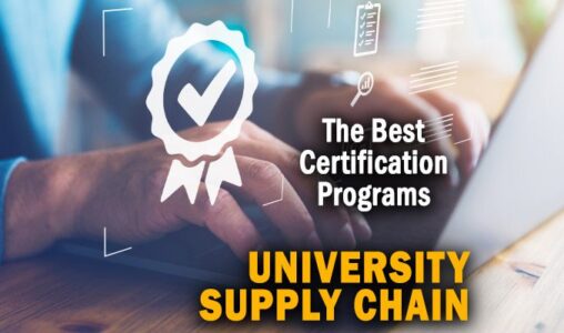 University Supply Chain Certification Programs