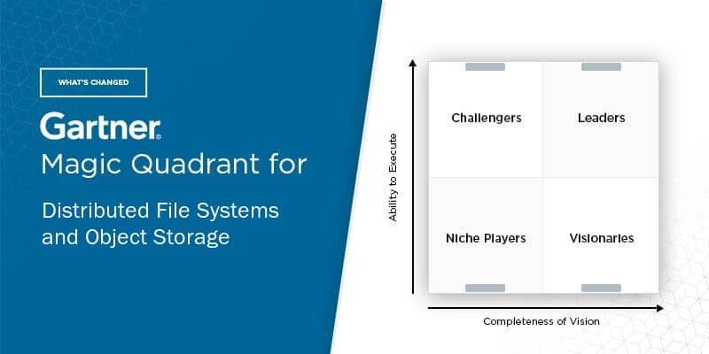 What's Changed: 2021 Gartner Magic Quadrant for Distributed File Systems and Object Storage